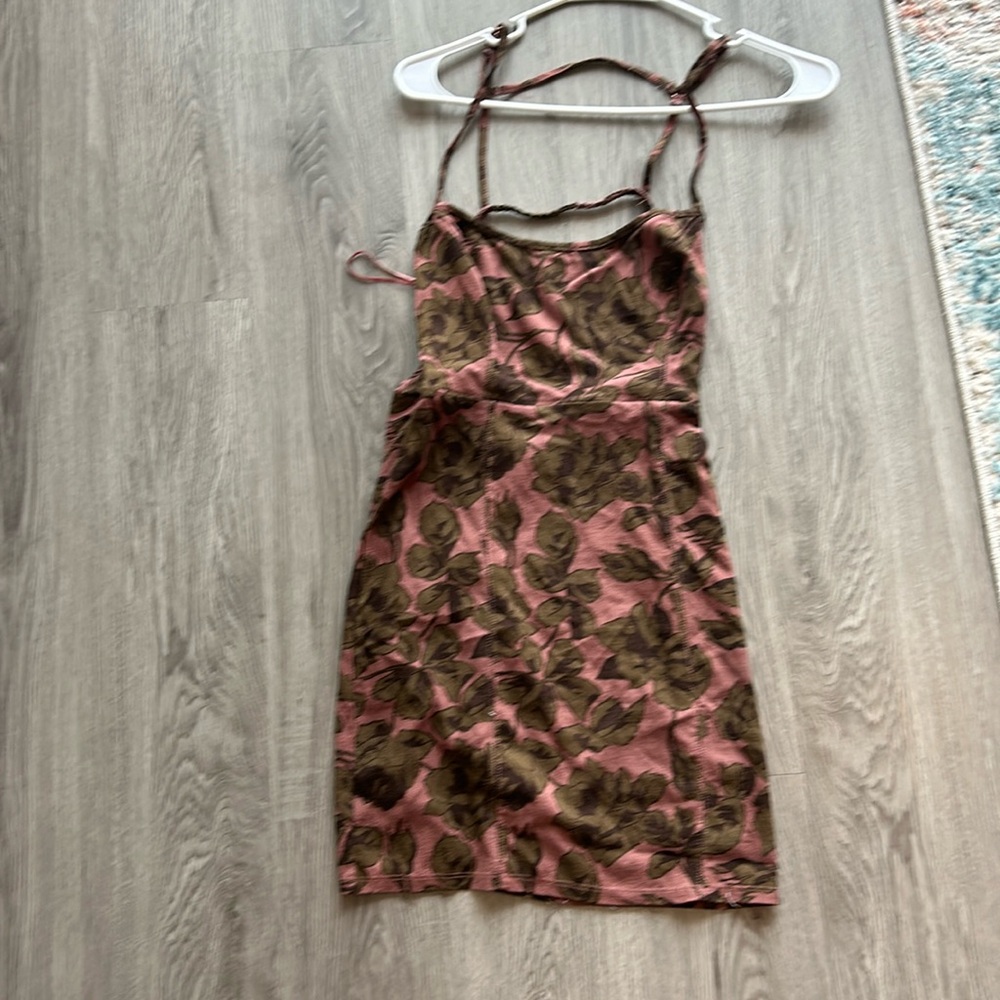 mini floral dress